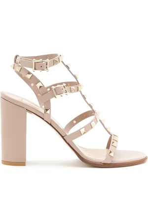 VALENTINO GARAVANI Rockstud 90mm ankle-strap sandals