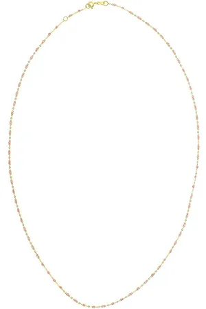 GIGI CLOZEAU 18kt yellow Classic Gigi rosée beaded necklace