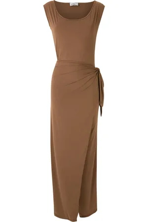 AMIR SLAMA Tied maxi dress