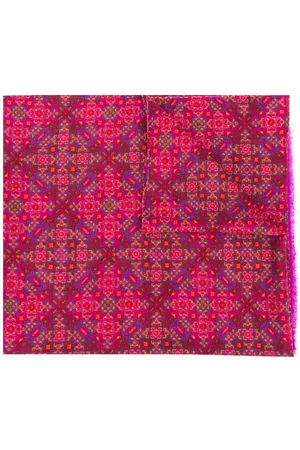 Saint Laurent Abstract print scarf