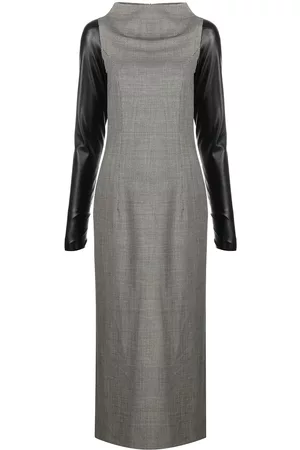 Gianfranco Ferré 2000s contrast-sleeve dress