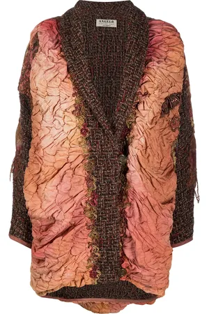 A.N.G.E.L.O. Vintage Cult 1980s draped panel woven coat