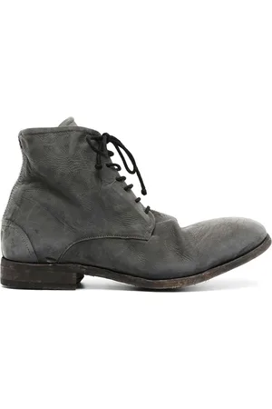 ISAAC SELLAM EXPERIENCE Chunky lace-up leather boots