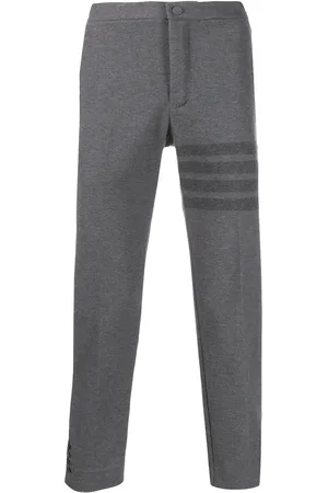 Thom Browne 4-Bar slim-fit tonal trousers