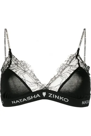 Natasha Zinko Lace triangle bra