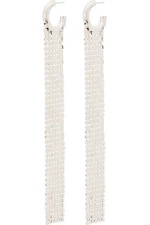 Paco rabanne Pixel chainmail earrings