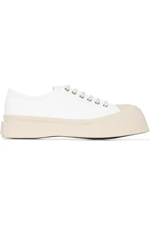 Marni Pablo leather lace-up sneakers