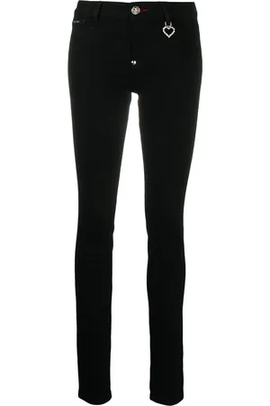 Philipp Plein TM mid-rise skinny jeans