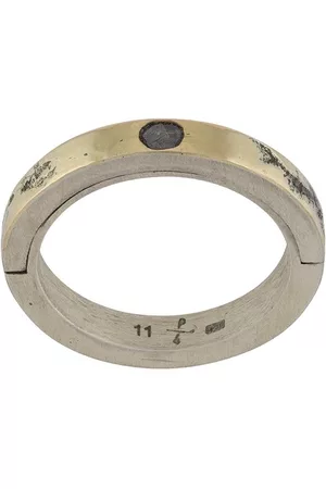 PARTS OF FOUR Diamond detail band ring