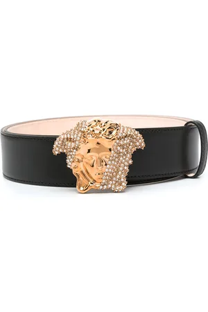 VERSACE La Medusa leather belt