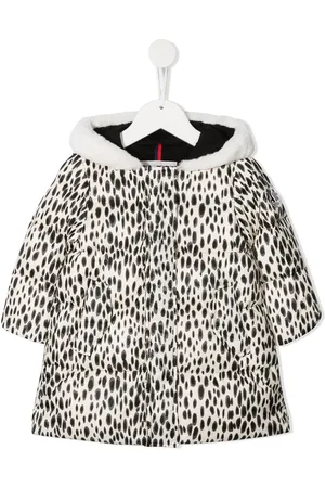Moncler Dalmatian spot-print padded jacket