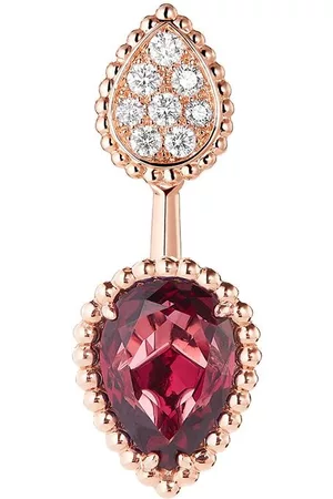 Boucheron Earrings - 18kt rose gold Serpent Bohème diamond single earring