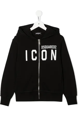 Dsquared2 Logo-print zip-up hoodie