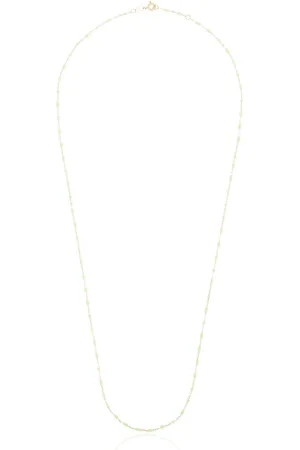 GIGI CLOZEAU 18kt yellow beaded necklace