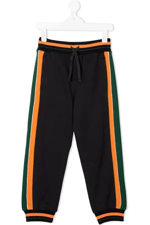Dolce & Gabbana Logo embellished cotton sweatpants
