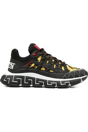 VERSACE Trigreca baroque-print sneakers