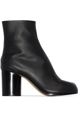 Maison Margiela Tabi 80mm leather ankle boots