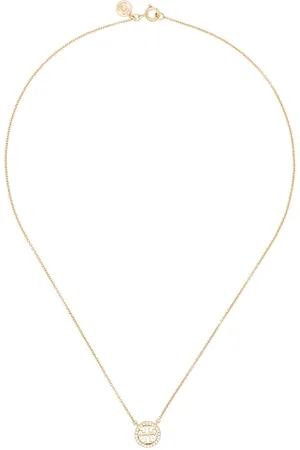NWT Tory Burch 18K Rose Gold Miller Pavé Logo Necklace & Earring Set $196 |  Necklace earring set, Earring set, Tory burch