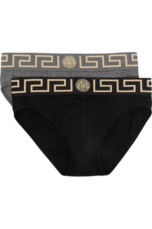 VERSACE Set of two Medusa-head motif briefs