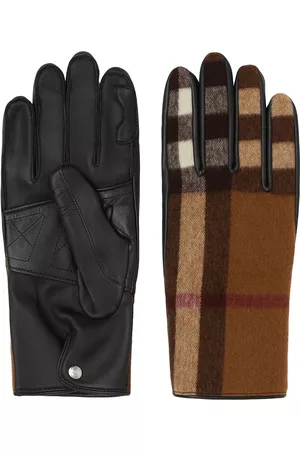 Burberry Check-pattern gloves