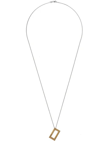 Le Gramme Sterling 18kt yellow gold pendant necklace