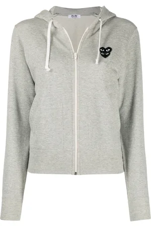 Comme des Garçons Overlapping heart hoodie