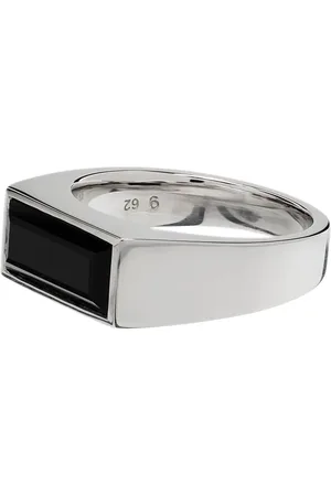 TOM WOOD Peaky onyx 925 ring
