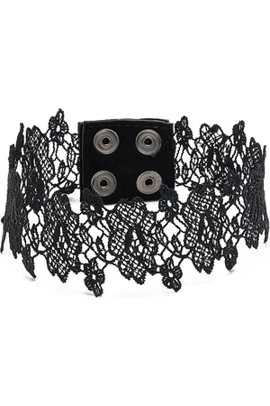 Manokhi Cotton lace choker necklace