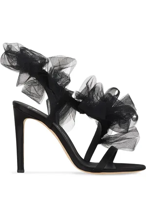Giuseppe Zanotti Nausica tulle-strap satin sandals