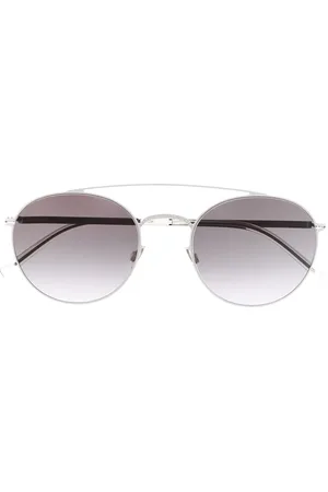 MYKITA Mirrored round-frame sunglasses