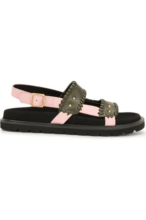 Reike Nen Two-tone leather sandals