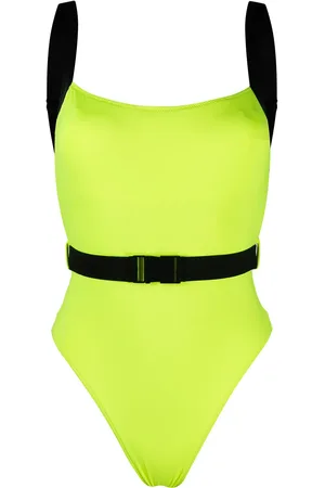 Noire Swimwear Miami two-tone swimsuit