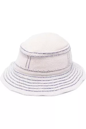 Barrie Contrast stitching bucket hat
