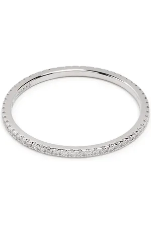 Le Gramme 18kt white gold 1g diamond pavé ring