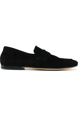Officine creative Suede penny loafers