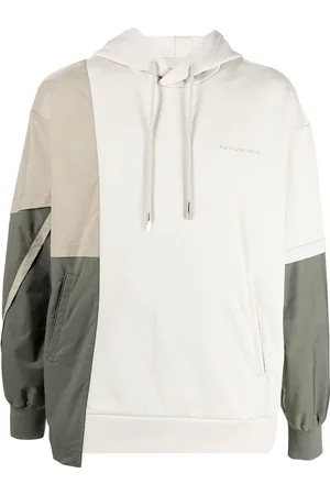 Feng Chen Wang Colour-block panelled hoodie