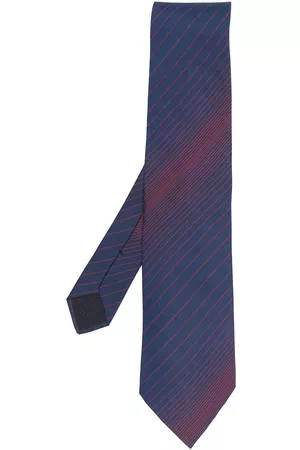 Hermès 2000s diagonal-stripe silk tie