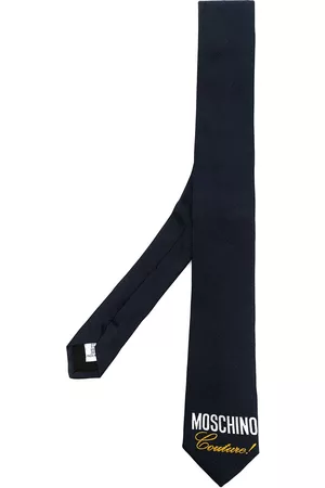 Moschino Couture! logo-print silk tie