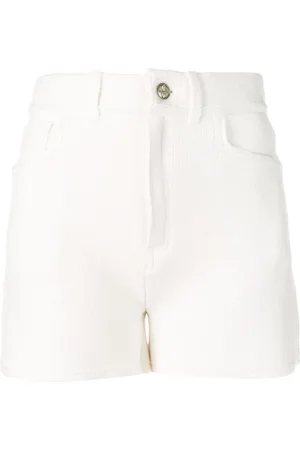 Barrie High-waisted knit shorts