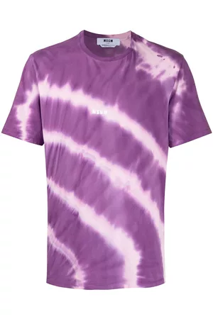 Msgm Tie-dye print T-shirt