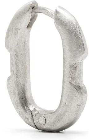 PARTS OF FOUR Deco matte sterling single earring