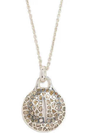 PARTS OF FOUR Disk diamond necklace