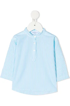 SIOLA Stripe-pattern buttoned shirt