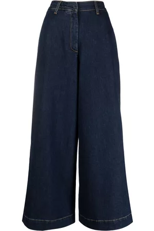 L'Autre Chose Wide-leg denim trousers