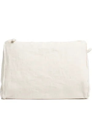 ONCE MILANO Zip-up linen wash bag