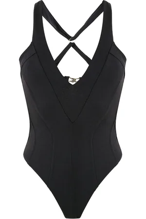 AMIR SLAMA Cut out one-piece
