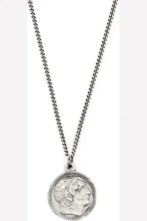 EMANUELE BICOCCHI Ceasar coin pendant necklace