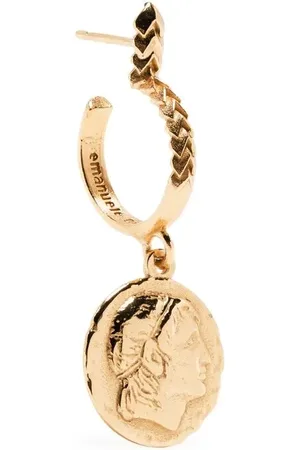 EMANUELE BICOCCHI Coin-pendant earrings