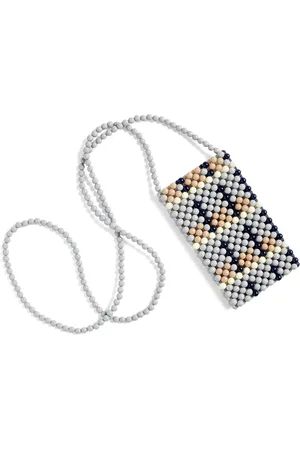 Hay Perla beaded phone holder