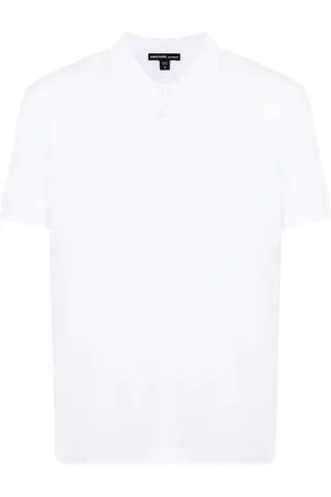 James Perse Luxe Lotus jersey polo shirt
